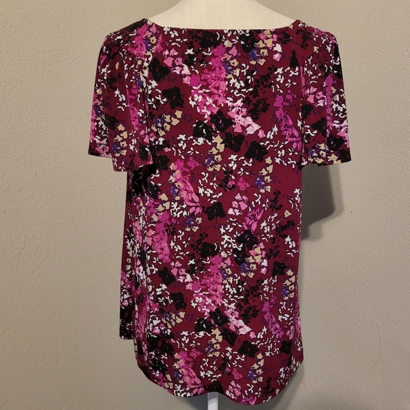 George Pink Floral Blouse - Picture 2 of 8